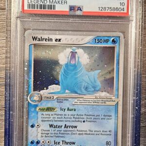 Pokemon Walrein ex EX Legend Maker Holo Ultra Rare #89 PSA 10 Gem Mint