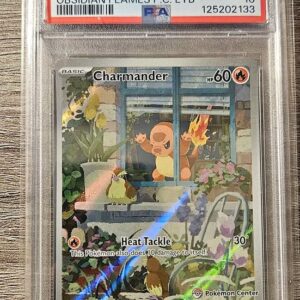 Charmander Pokemon Center Stamp PSA 10 2023 Obsidian Flames PC ETB Stamped
