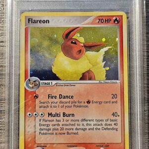 Pokemon Flareon EX Unseen Forces Holo Rare #5 PSA 10 Gem Mint