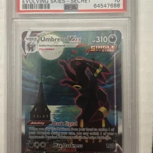 Pokémon TCG Umbreon VMAX Evolving Skies 215/203 PSA 10, Perfect 10